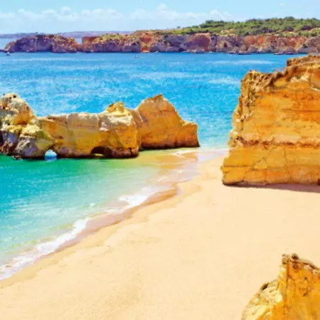 House With 2 Bedrooms In Carvoeiro With Wonderful Sea View Shared Pool Furnished Garden 度假居 卡武埃鲁